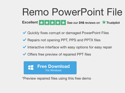 Remo Repair PowerPoint Screenshot 1