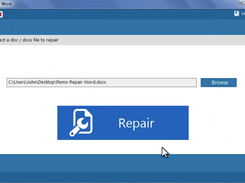 Remo Repair Word Screenshot 1