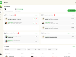 People Dashboard