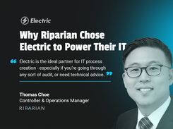 Why Riparian Chose Electric for their IT Needs