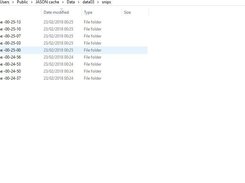 How the local screenshots are stored