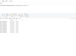 Time stamps of each ss and downlaod