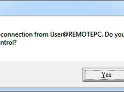 Confirmation dialog