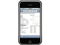 A Remote Lab even works on an iPhone!