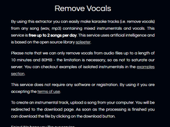 Remove Vocals Screenshot 1