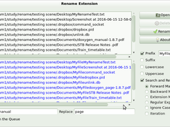 rename extension in GTK