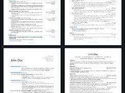 RenderCV Screenshot 1