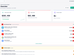 Dashboard / portfolio overview | Every vendor contract at a glance. Auto-renewal traps flagged.