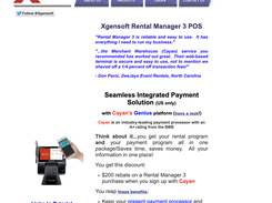 Xgensoft Rental Manager Screenshot 1