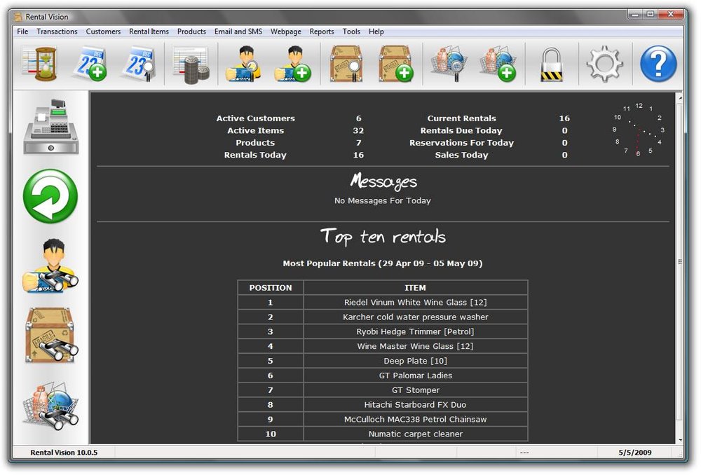 Rental Vision Screenshot 1