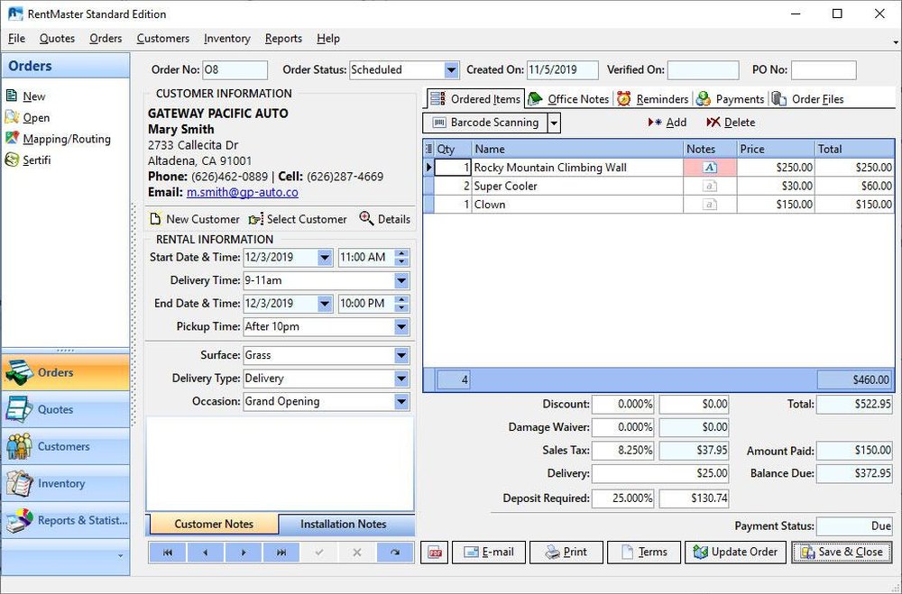 RentMaster Screenshot 1