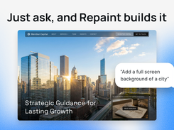 Just ask, and Repaint builds it