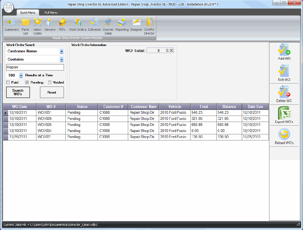 Repair Shop Director Screenshot 1