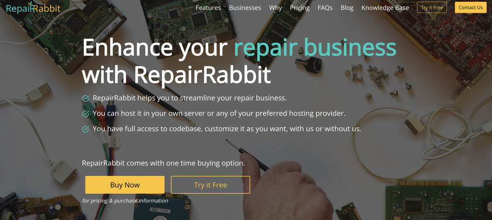 RepairRabbit Screenshot 1