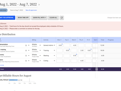 Configurable Timesheets