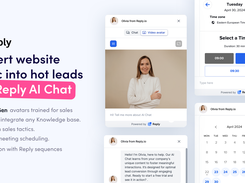 Reply AI Chat for your website