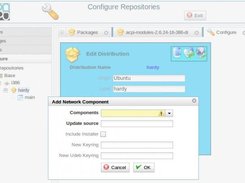 Source can be an existing network based apt repository