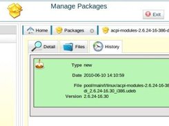 See a package's version history