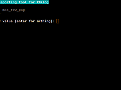 changing a parameters