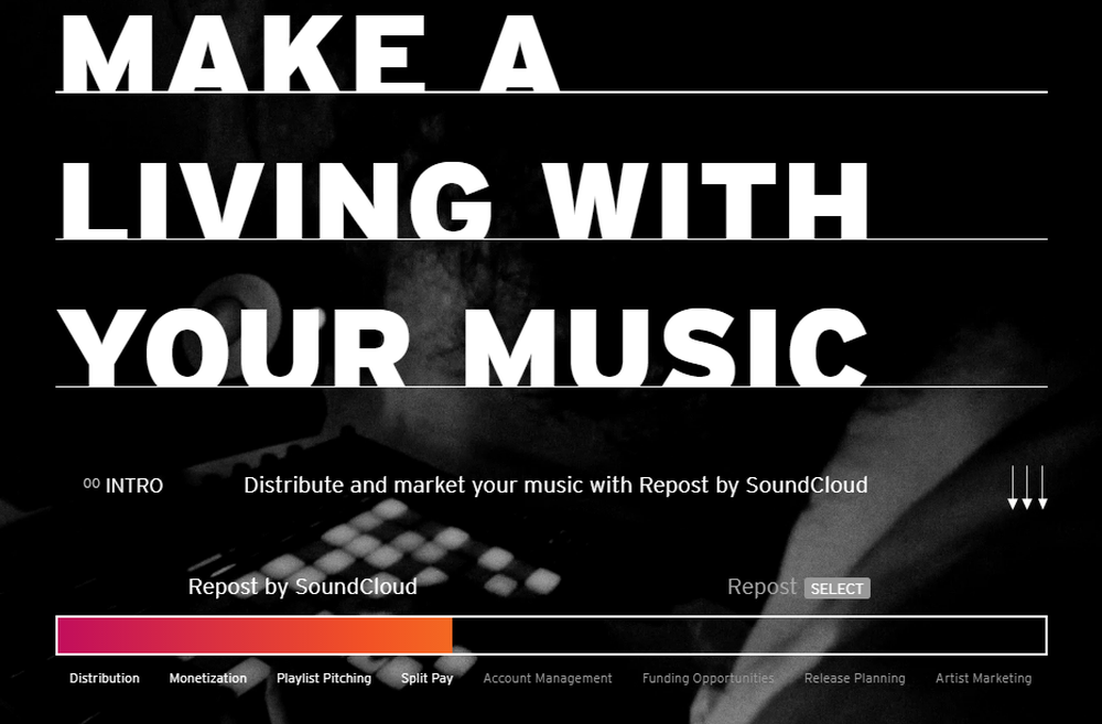 Repost by SoundCloud Screenshot 1