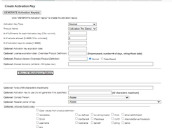 Create an Activation Key