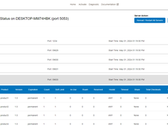 License Server Dashboard