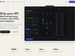 Add API keys, subscriptions or pay-per-use credits, rate limits, alerts, and request analytics with one lightweight SDK — without building custom authentication or usage-metering systems.