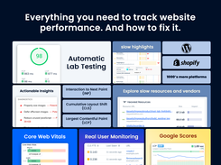 Everything you need to track website performance. And how to fix it.