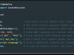 requests-cache Screenshot 1