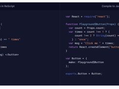 Rescript Compiler Screenshot 1