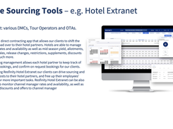 Core Sourcing Tools – e.g. Hotel Extranet  