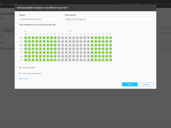 Bandwidth Scheduler