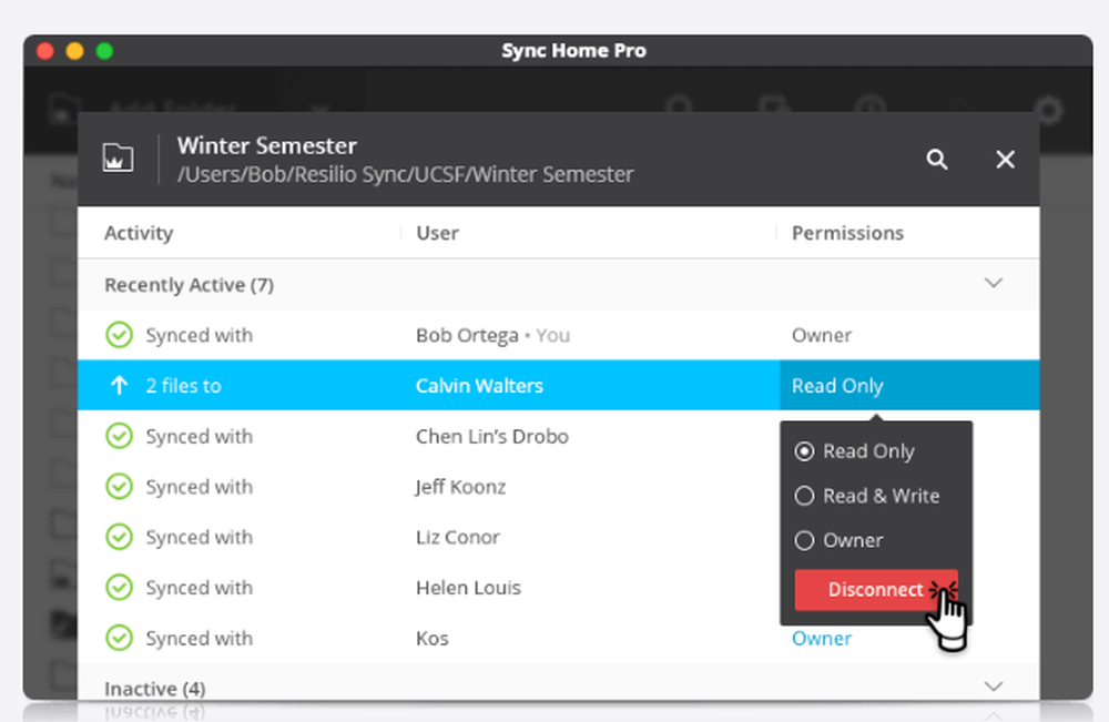 Resilio Sync Screenshot 1