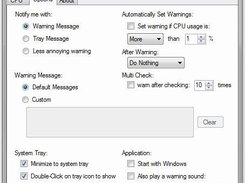 Options Tab