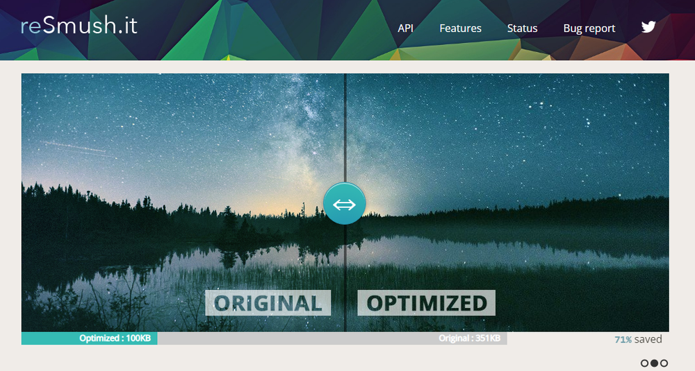 reSmush.it Screenshot 1