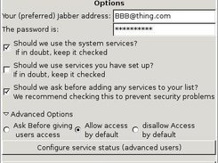 outdated Options Window