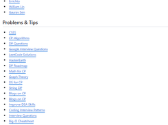 Resources for Competitive Programming Screenshot 1