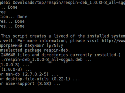 respin 1.0.0-3 installed