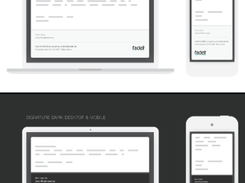 Responsive HTML email signature(s) Screenshot 1