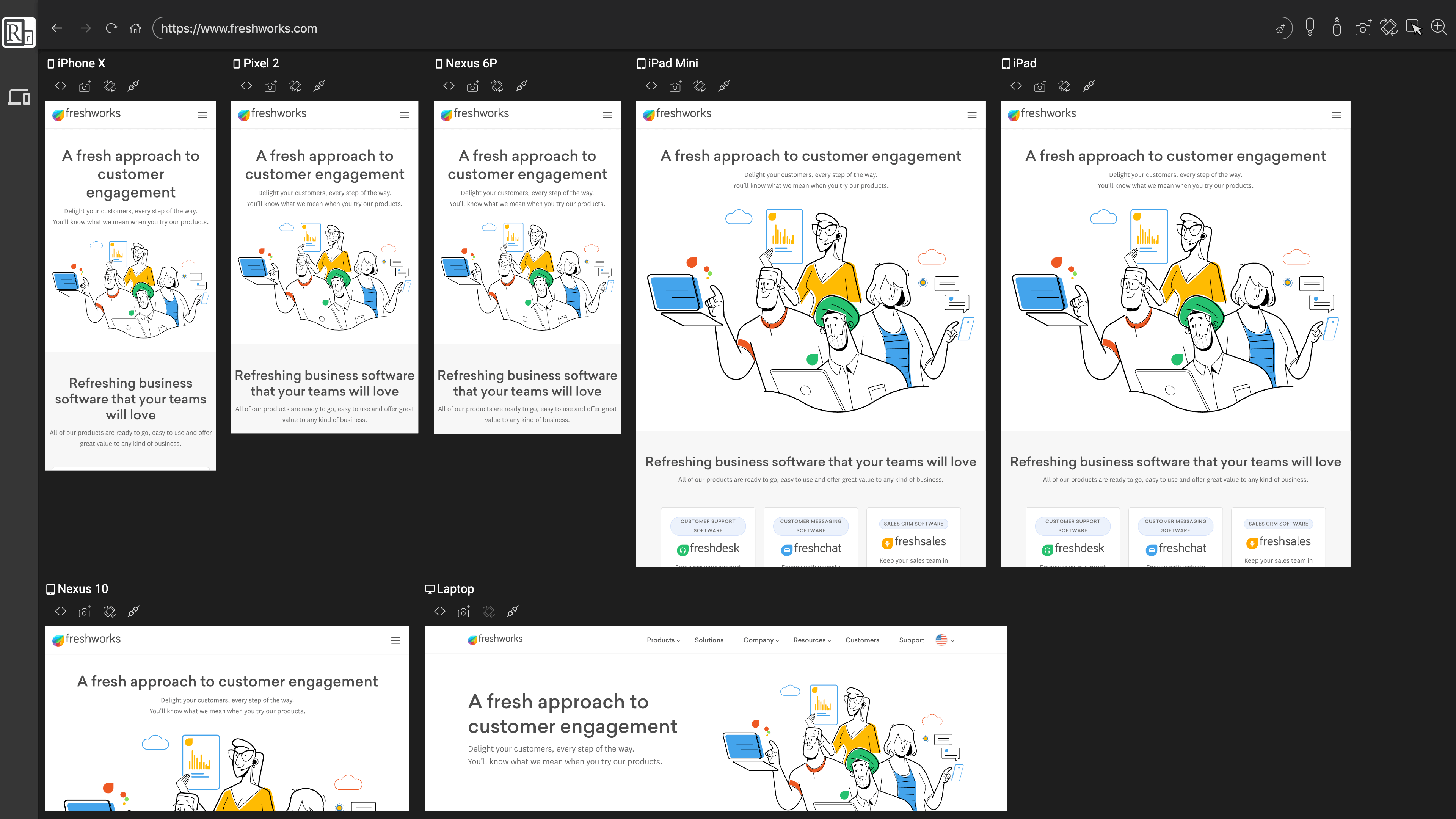 Адаптивное приложение