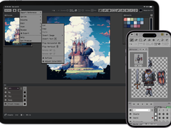 Pixelart editor for iPad and iPhone