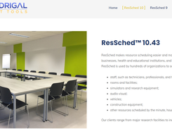 ResSched Screenshot 1