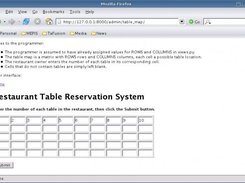 Restaurant Table Reservation System Screenshot 1