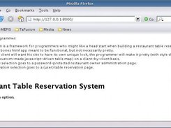 Restaurant Table Reservation System Screenshot 6