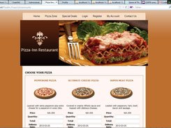 Pizza Products Page