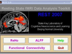 resting state fMRI data analysis toolkit