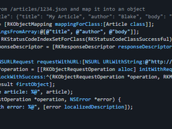 RestKit Screenshot 2