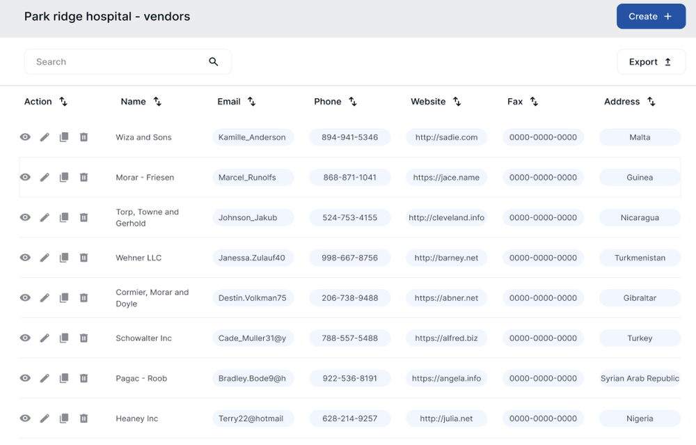 Restoration ERP Screenshot 1