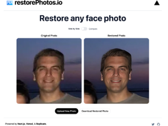 RestorePhotos.io Screenshot 1