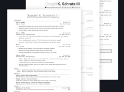 resumake.io Screenshot 1